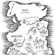 Mapa Araluenu, Pikty a Celtiky (rok 643)